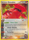 Team Magma's Groudon