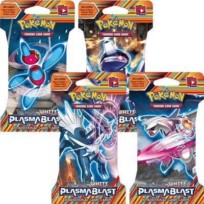 Plasma Blast Sleeved Booster Pack Art Bundle (Set of 4)