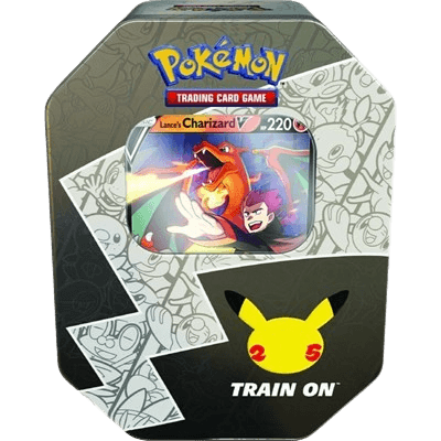 Pokemon Celebrations International Tin - Lance's Charizard V