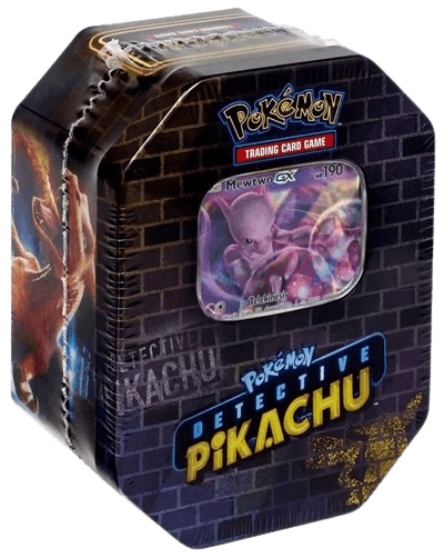 Detective Pikachu Tin - Mewtwo