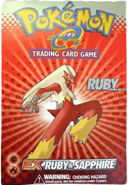 EX Ruby & Sapphire Theme Deck - "Ruby"