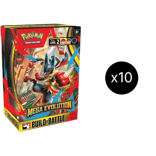 Mega Evolution Build & Battle Box Display