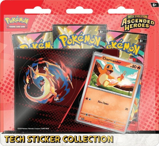 Ascended Heroes Tech Sticker Collection - Charmander