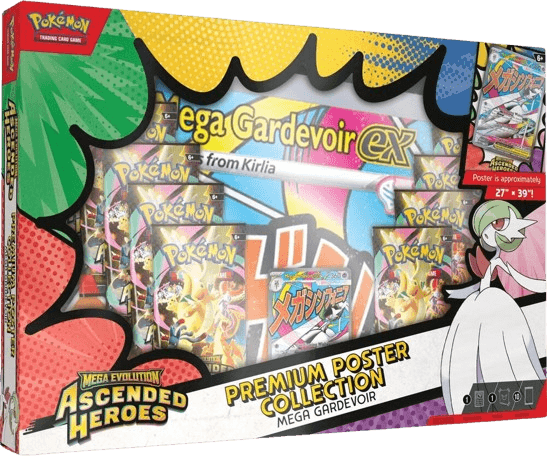 Ascended Heroes Premium Poster Collection - Mega Gardevoir