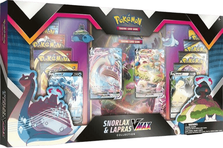 Snorlax & Lapras VMAX Collection