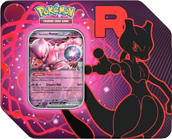 Team Rocket Tin (Team Rocket's Mewtwo ex)