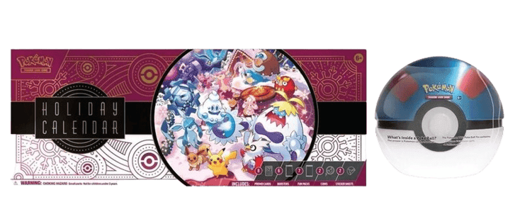 Costco Pokémon Pokémon Holiday Calendar and Great Ball Bundle