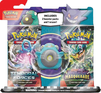 Pokémon TCG: Back to School Eraser Blister 2024 (Bellibolt)