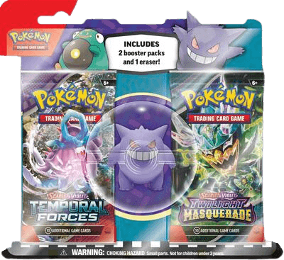 Pokémon TCG: Back to School Eraser Blister 2024 (Gengar)