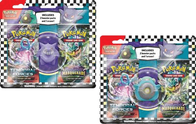 Pokémon TCG: Back to School Eraser Blister 2024 (Set of 2)