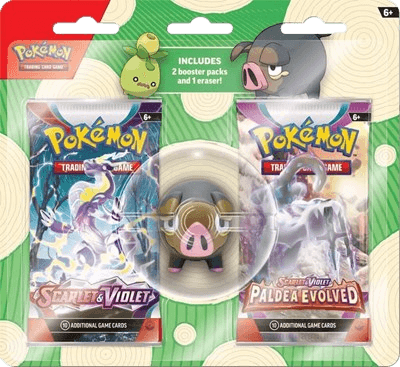 Pokémon TCG: Back to School Eraser Blister (Lechonk)