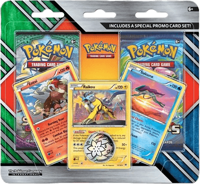 2-Pack Blister Pack (Raikou, Entei, & Suicune)