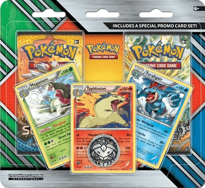 2-Pack Blister Pack (Meganium, Typhlosion & Feraligatr)
