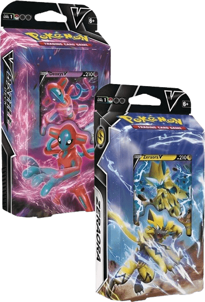 Deoxys V / Zeraora V Battle Decks (Set of 2)