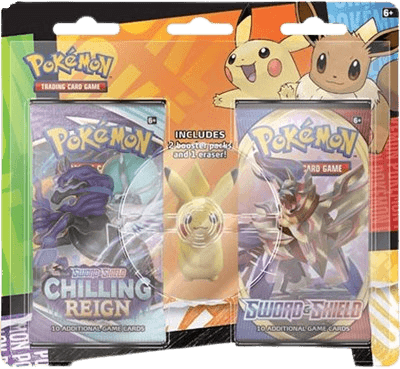Pokémon TCG: Back to School Eraser Blister (Pikachu)