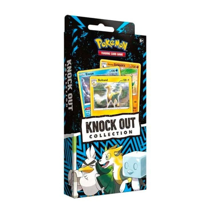 Knock Out Collection (Boltund, Eiscue, Galarian Sirfetch'd)
