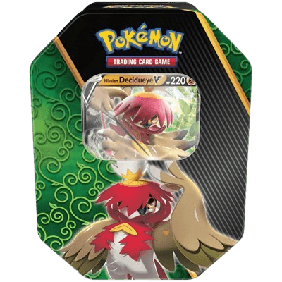 Divergent Powers Tin [Hisuian Decidueye V] (International Version)