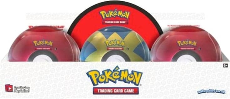 Poké Ball Tin Display (Q4 2018)