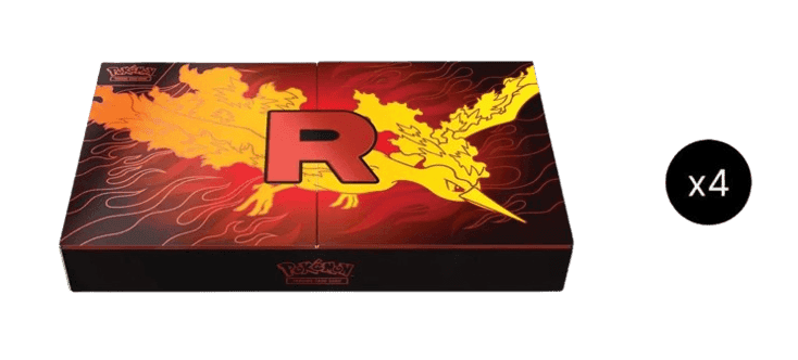 Team Rocket's Moltres ex Ultra-Premium Collection Case