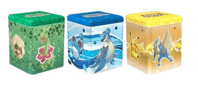 Pokémon Stacking Tins (Set of 3)