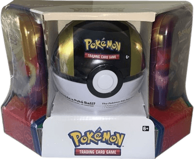 Pokémon - Poké Ball Tin + 2 Kanto Power Mini Tins - Ultra Ball