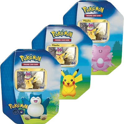 Pokemon GO Tin (Set of 3)