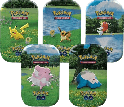 Pokemon GO Mini Tin (Set of 5)