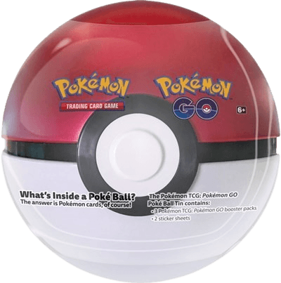 Pokemon Go Poke Ball Tin - Poke Ball