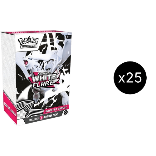 White Flare Booster Bundle Case