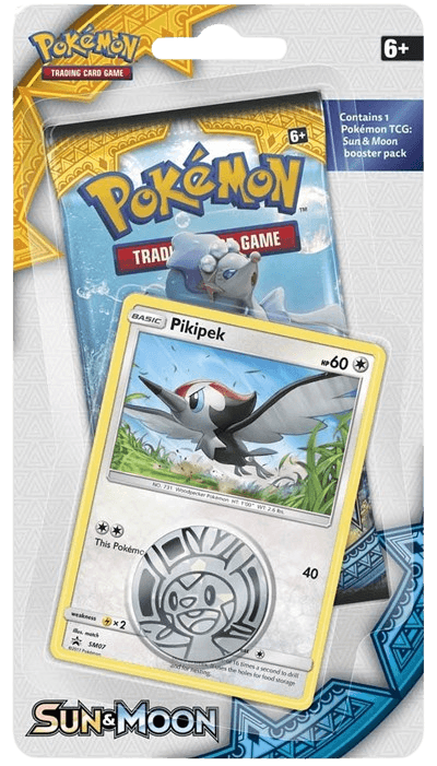 Sun & Moon Single Blister Pack - Pikipek