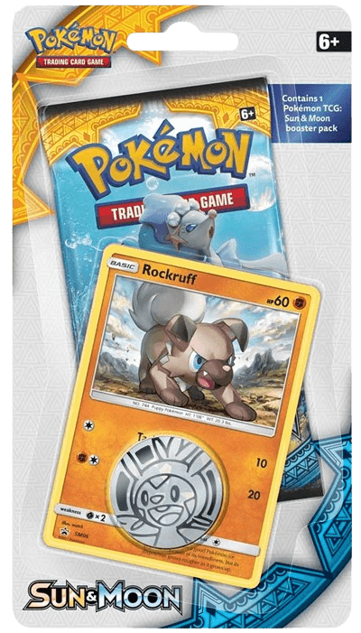 Sun & Moon Single Blister Pack - Rockruff