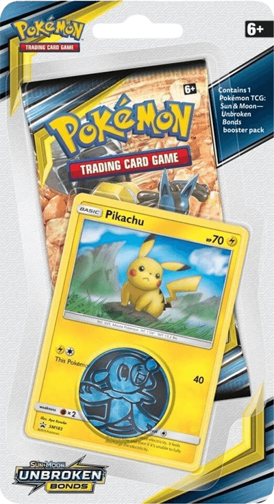 Unbroken Bonds Single Pack Blister - Pikachu