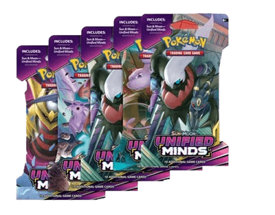 Unified Minds Sleeved Booster Pack Art Bundle (Set of 4)