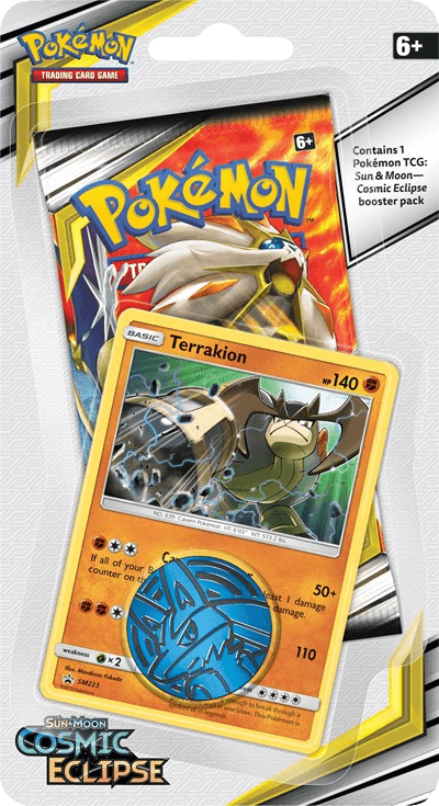Cosmic Eclipse Single Pack Blister - Terrakion