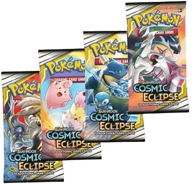 Cosmic Eclipse Booster Pack Art Bundle (Set of 4)