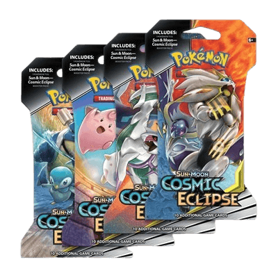 Cosmic Eclipse Sleeved Booster Pack Art Bundle (Set of 4)