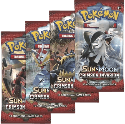 Crimson Invasion Booster Pack Art Bundle (Set of 4)