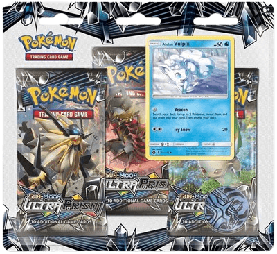 Ultra Prism 3-Pack Blister - Alolan Vulpix