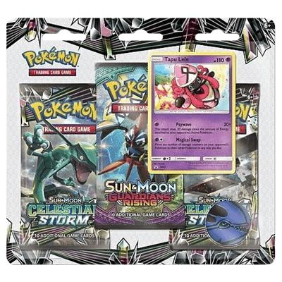 Celestial Storm 3-Pack Booster Blister - Tapu Lele