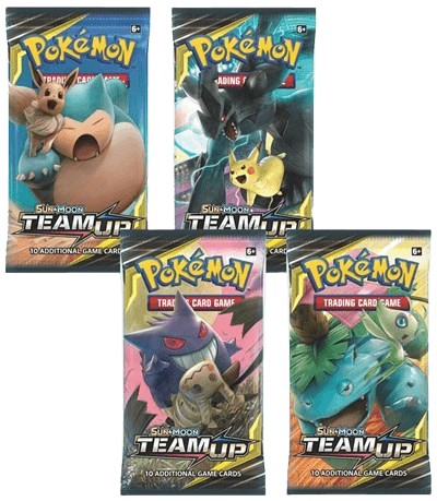 Team Up Booster Pack Art Bundle (Set of 4)