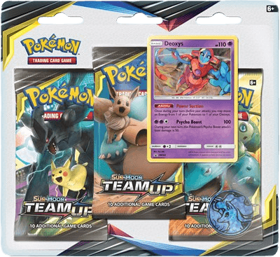Team Up 3-Pack Blister - Deoxys