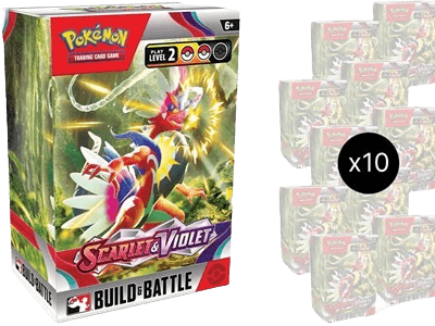 Scarlet & Violet Build & Battle Box Display