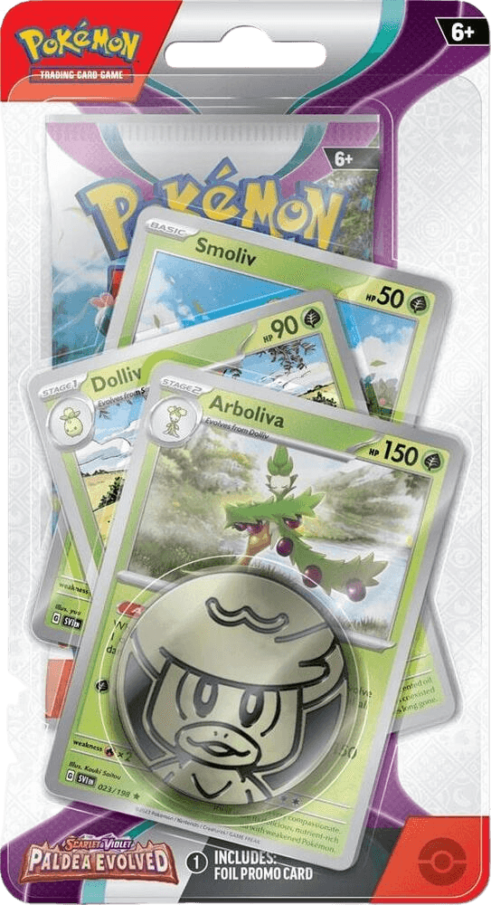 Paldea Evolved Premium Checklane Blister - Arboliva