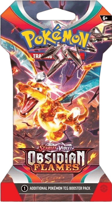 Obsidian Flames Sleeved Booster Pack
