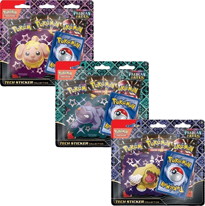 Paldean Fates Tech Sticker Collections (Set of 3)