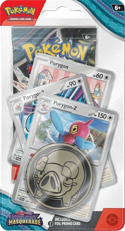 Twilight Masquerade Premium Checklane Blister - Porygon
