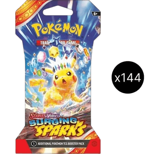 Surging Sparks Sleeved Booster Pack Case