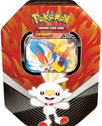 Sword & Shield Galar Partners International Tin - Cinderace V