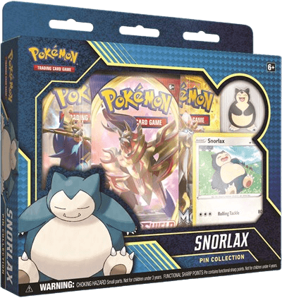 Sword & Shield Snorlax Pin Collection