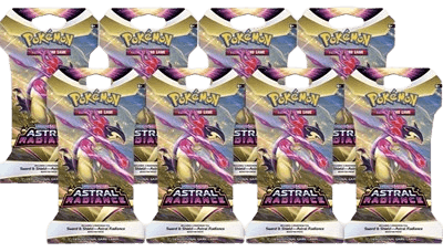 Astral Radiance Sleeved Booster Pack Bundle (Set of 10)